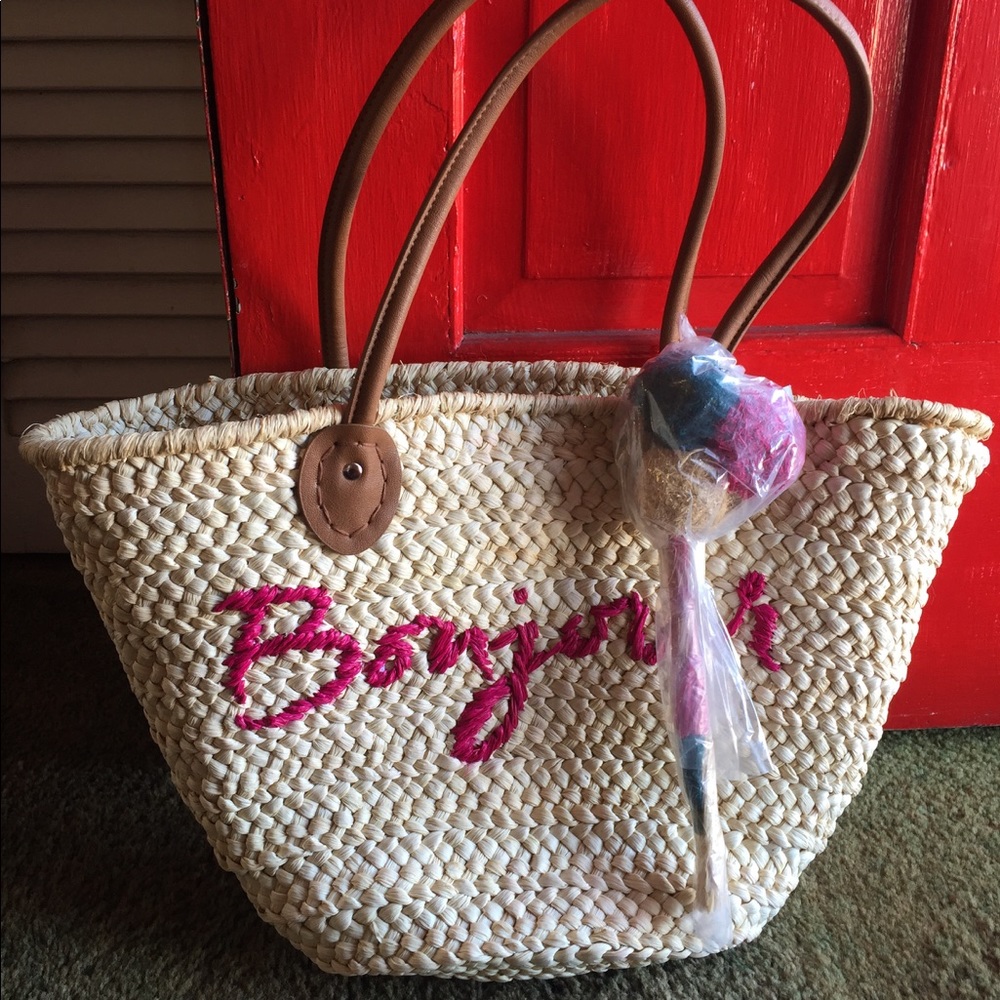 SOLD OUT Straw beach tote 🎉